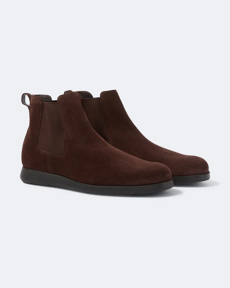 Church's Stivaletti Chelsea Rotherham in suede Marrone