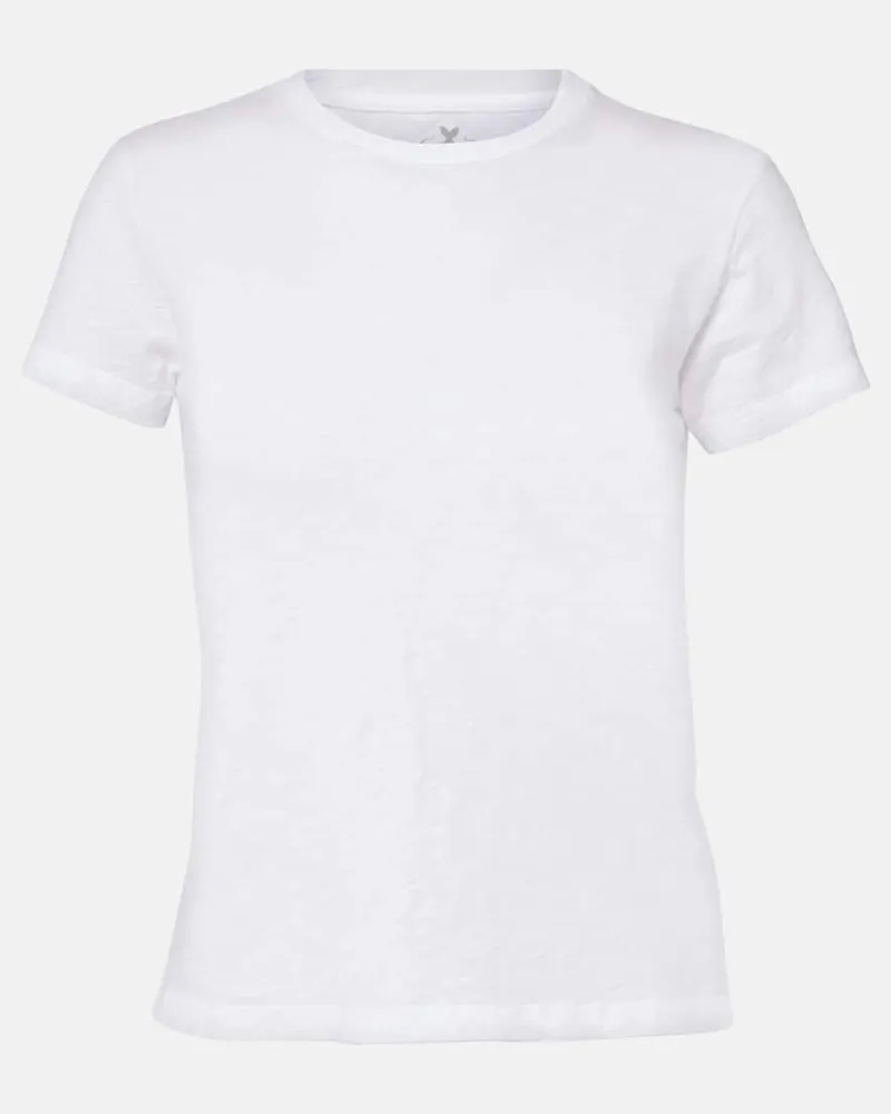 Velvet T-shirt Sierra in jersey di cotone Bianco