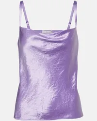 Vince Camisole in raso Viola