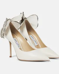 Jimmy Choo Pumps Love 100 in vernice Beige