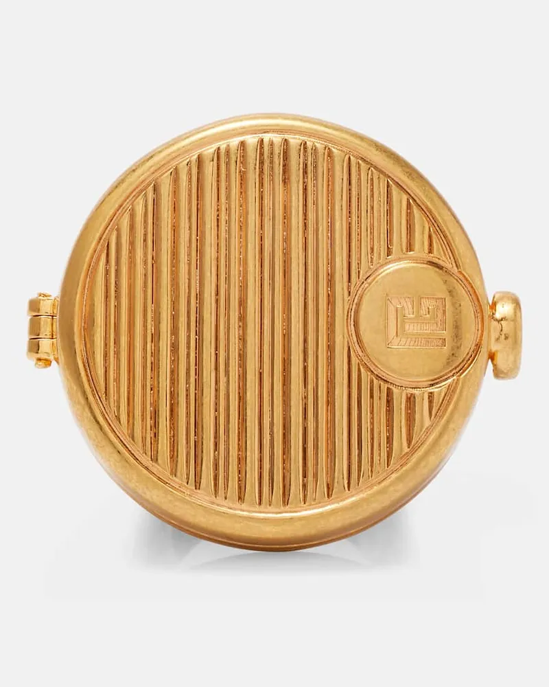 Balmain Anello Powder Compact Oro