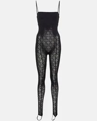 Wolford x Simkhai - Jumpsuit Intricate Pattern Nero