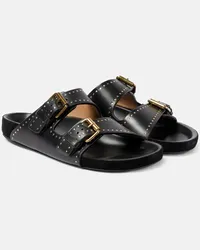 Isabel Marant Sandali Lennyo in pelle Nero