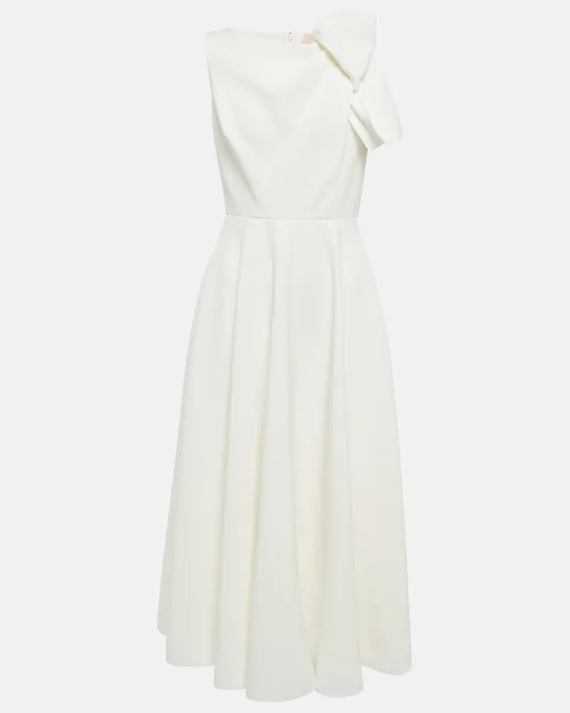 Roksanda Ilincic Bridal - Abito midi Brigitte Bianco