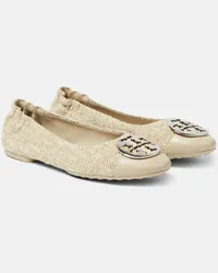 Tory Burch Ballerine Claire in tweed Beige