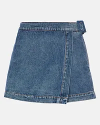 Veronica Beard Skort di jeans Diaz Blu