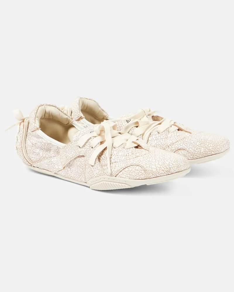Acne Studios Sneakers in pelle Bianco