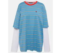 T-shirt Eeve in jersey di cotone a righe