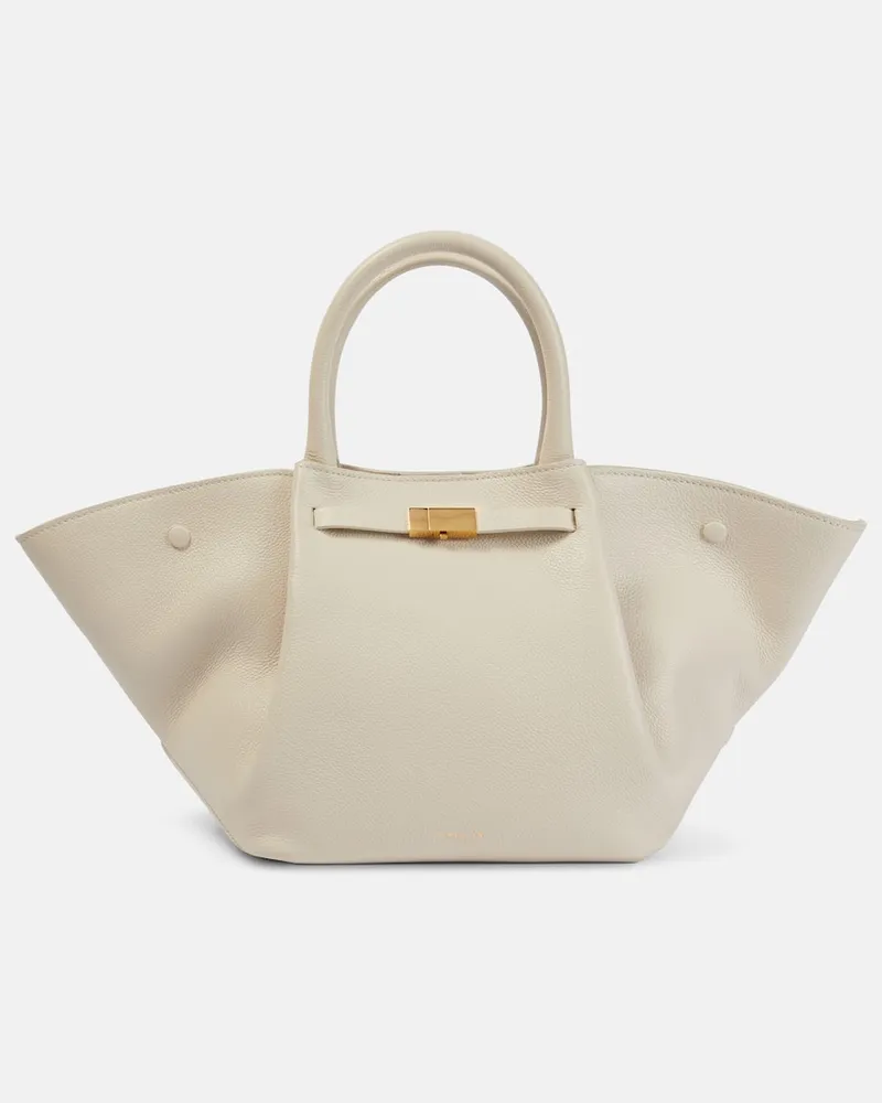 DeMELLIER Borsa Midi New York in pelle Bianco