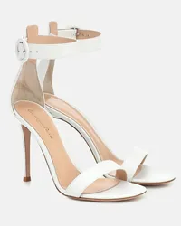 Gianvito Rossi Sandali Portofino 105 in pelle Bianco