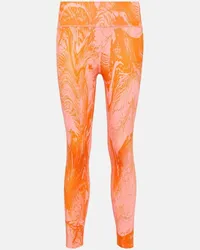 adidas Leggings TruePurpose a vita alta Arancione