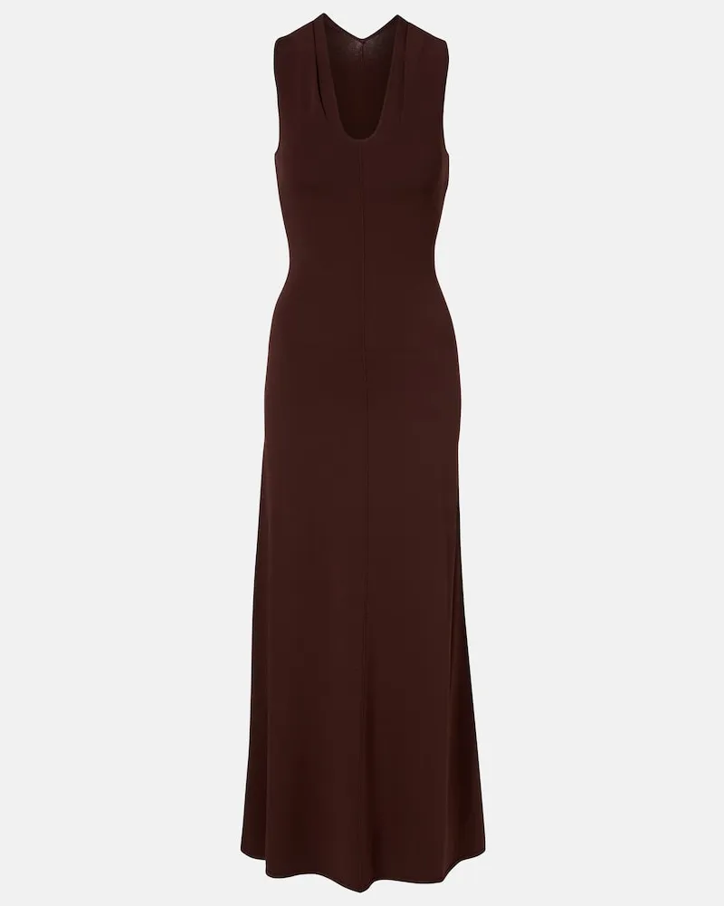 SIR Abito lungo Apolline Marrone