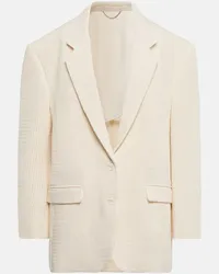 Magda Butrym Blazer in misto cotone Bianco