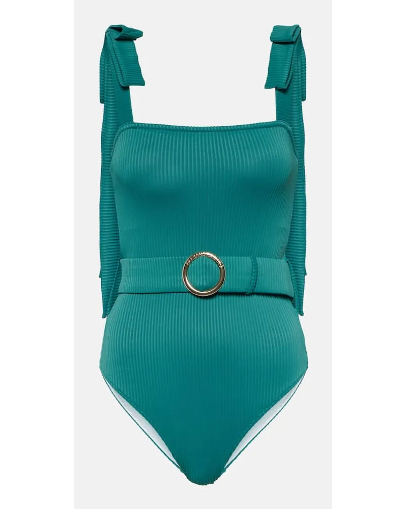 Alexandra Miro Costume intero Audrey con cintura Blu
