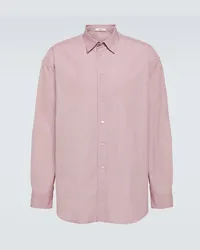 The Row Camicia Miller di cotone Rosa