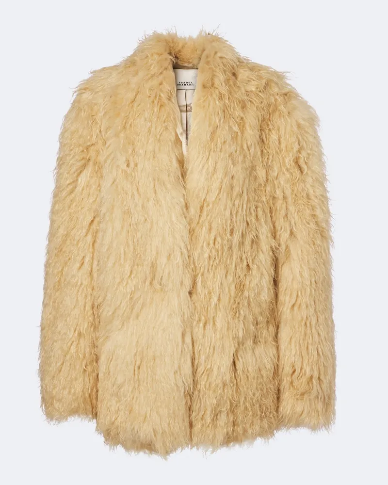 Isabel Marant Giacca Mylae oversize Beige