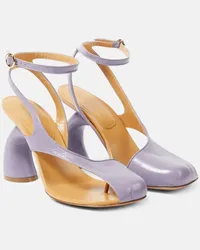 Dries van Noten Pumps asimmetriche Virgo 95 in pelle Viola