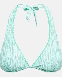 Heidi Klein Top bikini Seven Mile Beach Blu