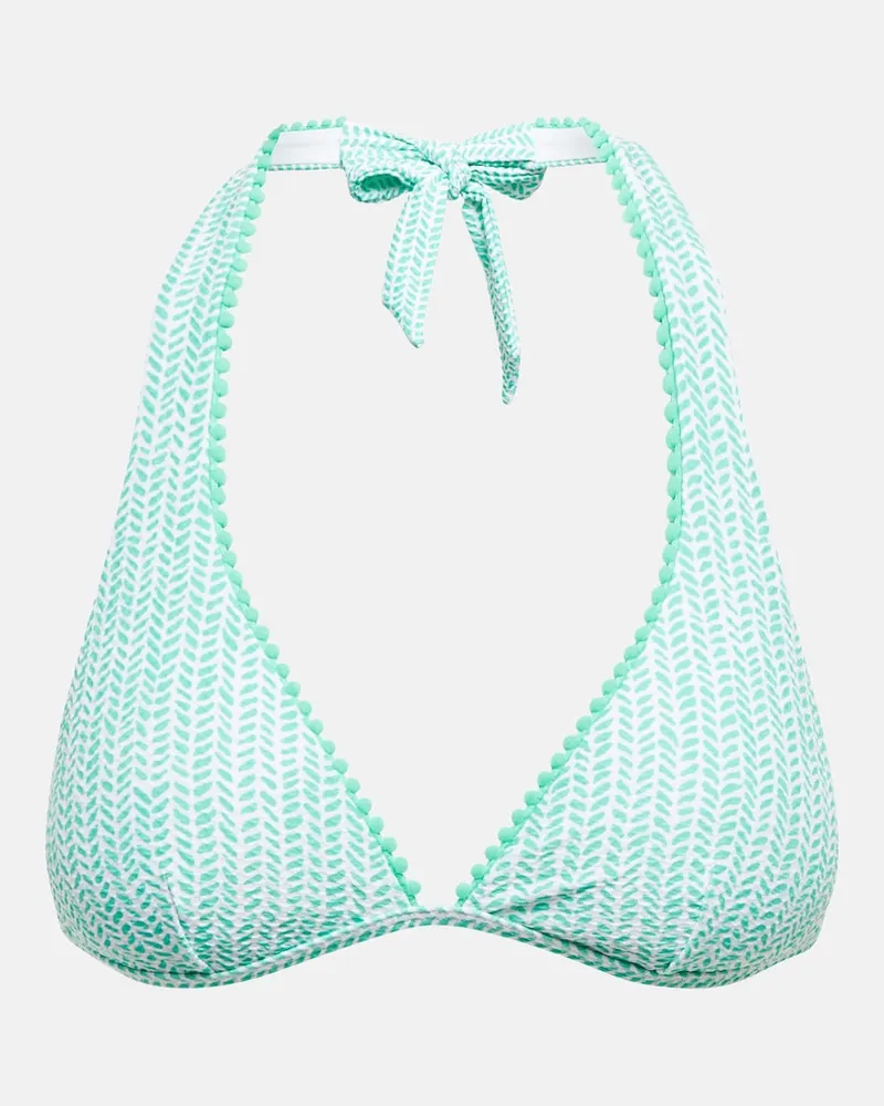 Heidi Klein Top bikini Seven Mile Beach Blu