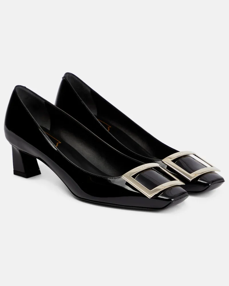 Roger Vivier Pumps Trompette 45 in vernice Nero
