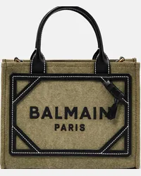 Balmain Borsa B-Army Small in canvas Multicolore