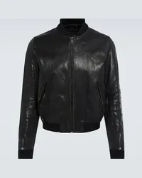 Prada Bomber in pelle Nero