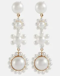 Sophie Bille Brahe Orecchini Fleur Jeanne in oro 14kt con perle d’acqua dolce Neutro