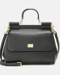 Dolce & Gabbana Borsa Sicily Medium in pelle Nero