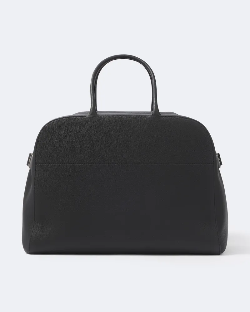 The Row Borsa da viaggio Marco in pelle Nero