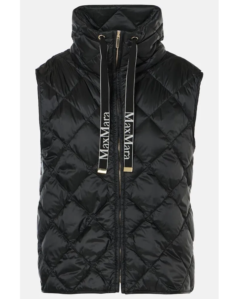 Max Mara The Cube - Piumino senza maniche Tregic Nero