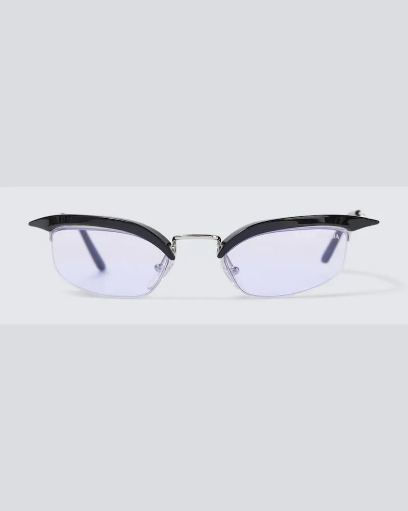 Prada Occhiali da sole cat-eye Viola
