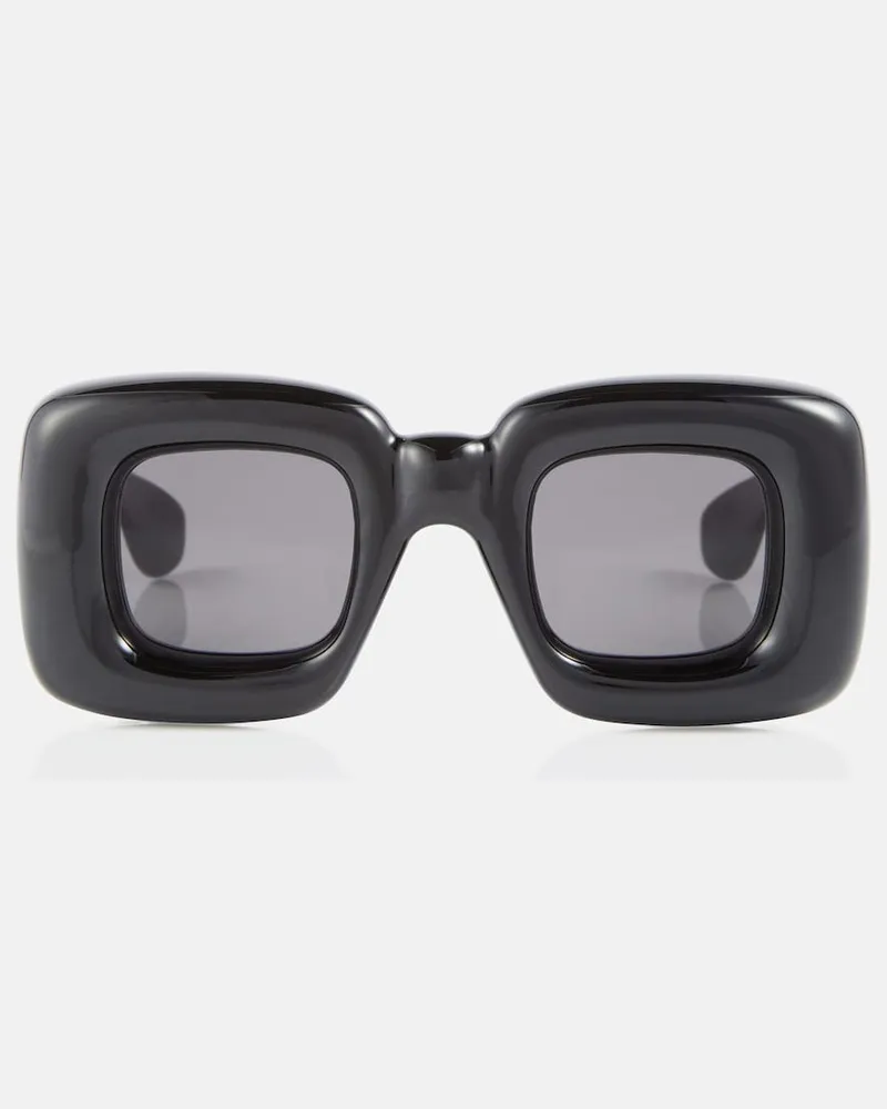 Loewe Occhiali da sole squadrati Inflated Nero