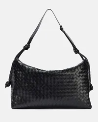 Bottega Veneta Borsa da viaggio Loop Large in pelle Nero