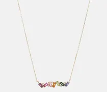 Collana Frenesia Rainbow in oro 14kt con diamanti