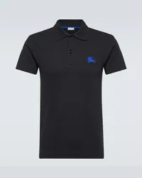 Burberry Polo in cotone Nero