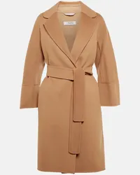 Max Mara Cappotto Arona in lana vergine Beige