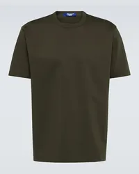 Junya Watanabe T-shirt in misto cotone Verde