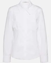 Dorothee Schumacher Camicia Poplin Power in misto cotone Bianco