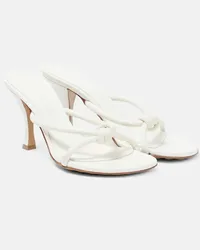 Bottega Veneta Sandali Blink in pelle Bianco