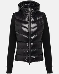 Moncler Felpa con imbottitura Nero