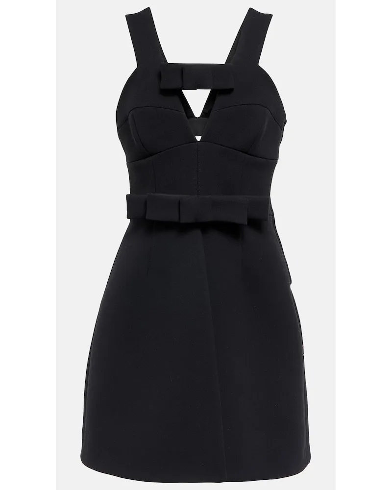 Jil Sander Miniabito in crÃªpe di misto lana Nero