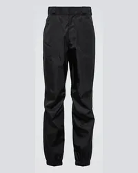 Prada Pantaloni in Re-Nylon Nero