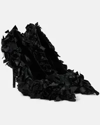 Balenciaga Pumps Marie-Antoinette in raso Nero