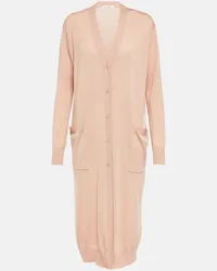 Max Mara Cardigan Leale in lana Rosa