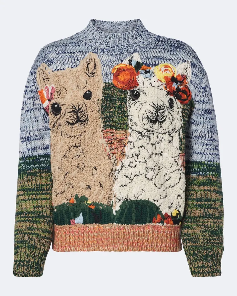 Stella McCartney Pullover in lana Multicolore