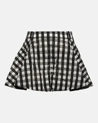 Alaïa Alaïa Shorts a quadretti Multicolore