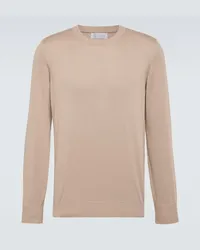 Brunello Cucinelli Pullover in cotone Beige