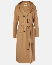 Max Mara Cappotto Favola in lana vergine Marrone