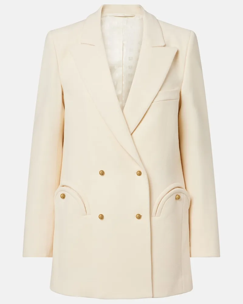 Blazé Milano Blazé Milano Blazer Everyday in lana vergine Bianco