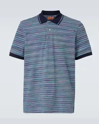 Missoni Polo in cotone a righe Multicolore